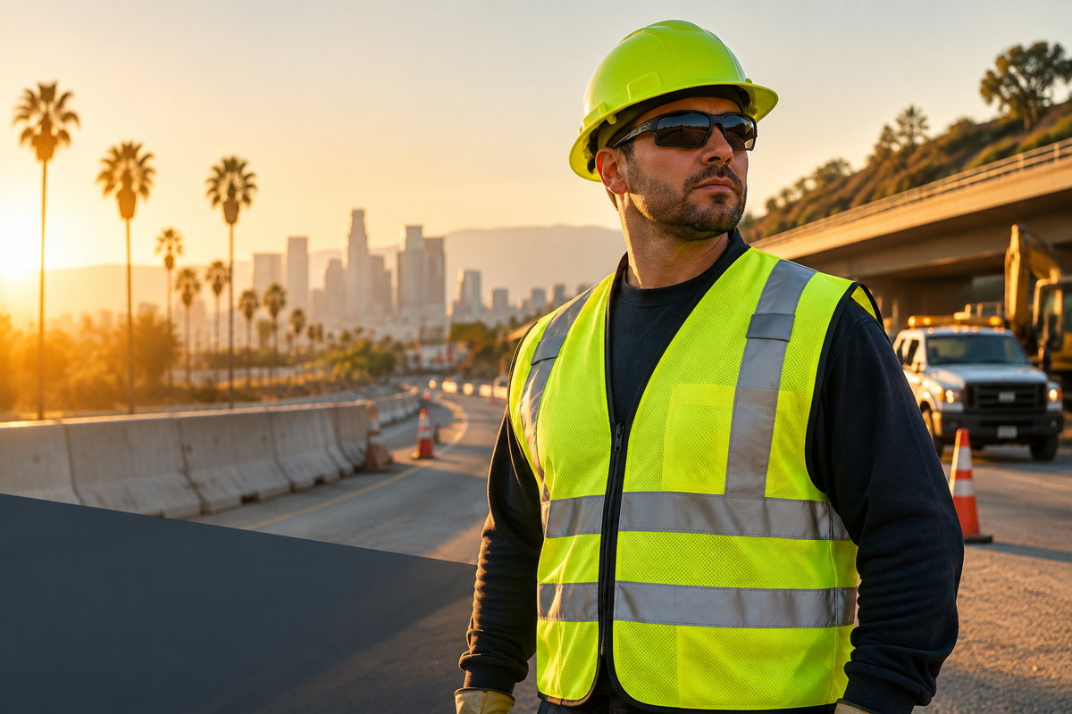 Cal/OSHA Hi-Vis Requirements: What California Crews Working Near Traffic Need to Wear
