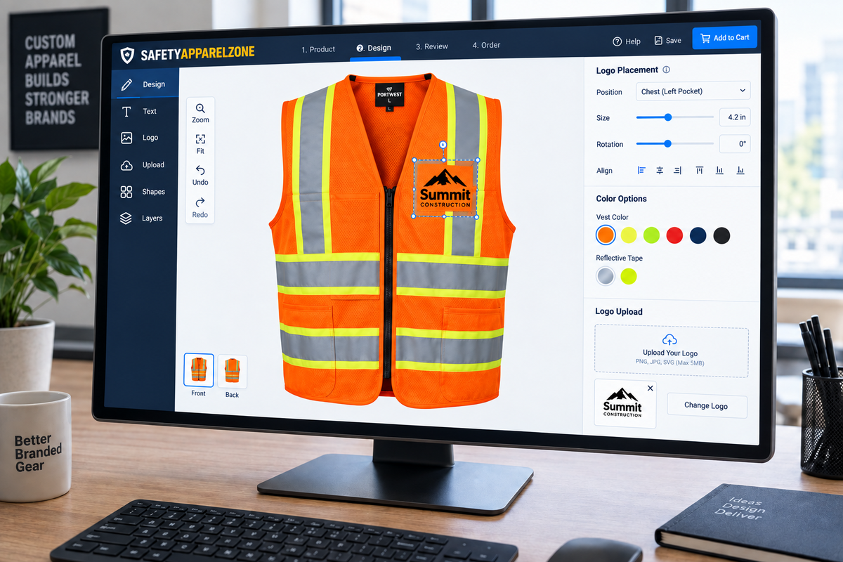 Custom Safety Vests with Your Logo: Placement Rules That Keep You Compliant