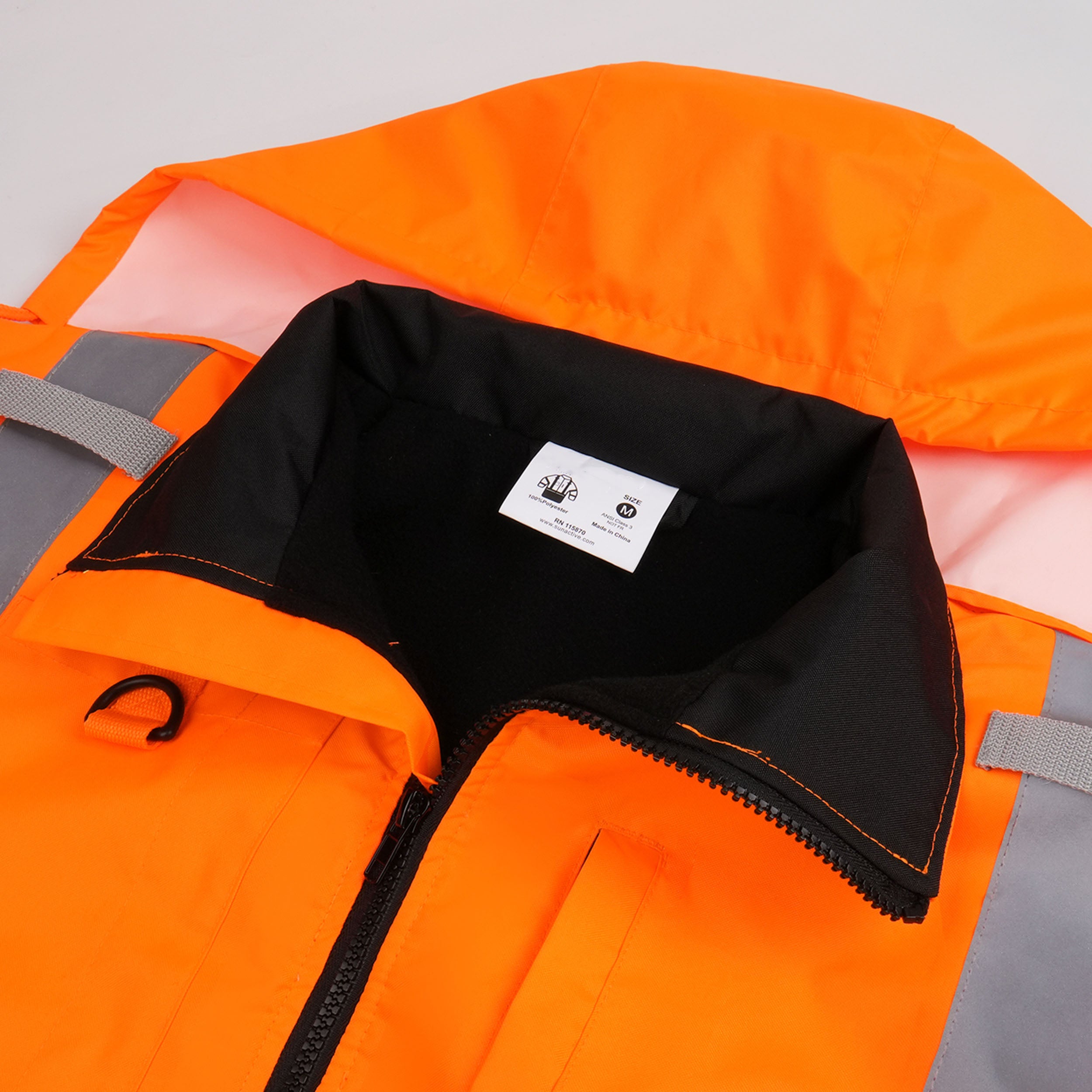 Zip-Up Jacket with Hood