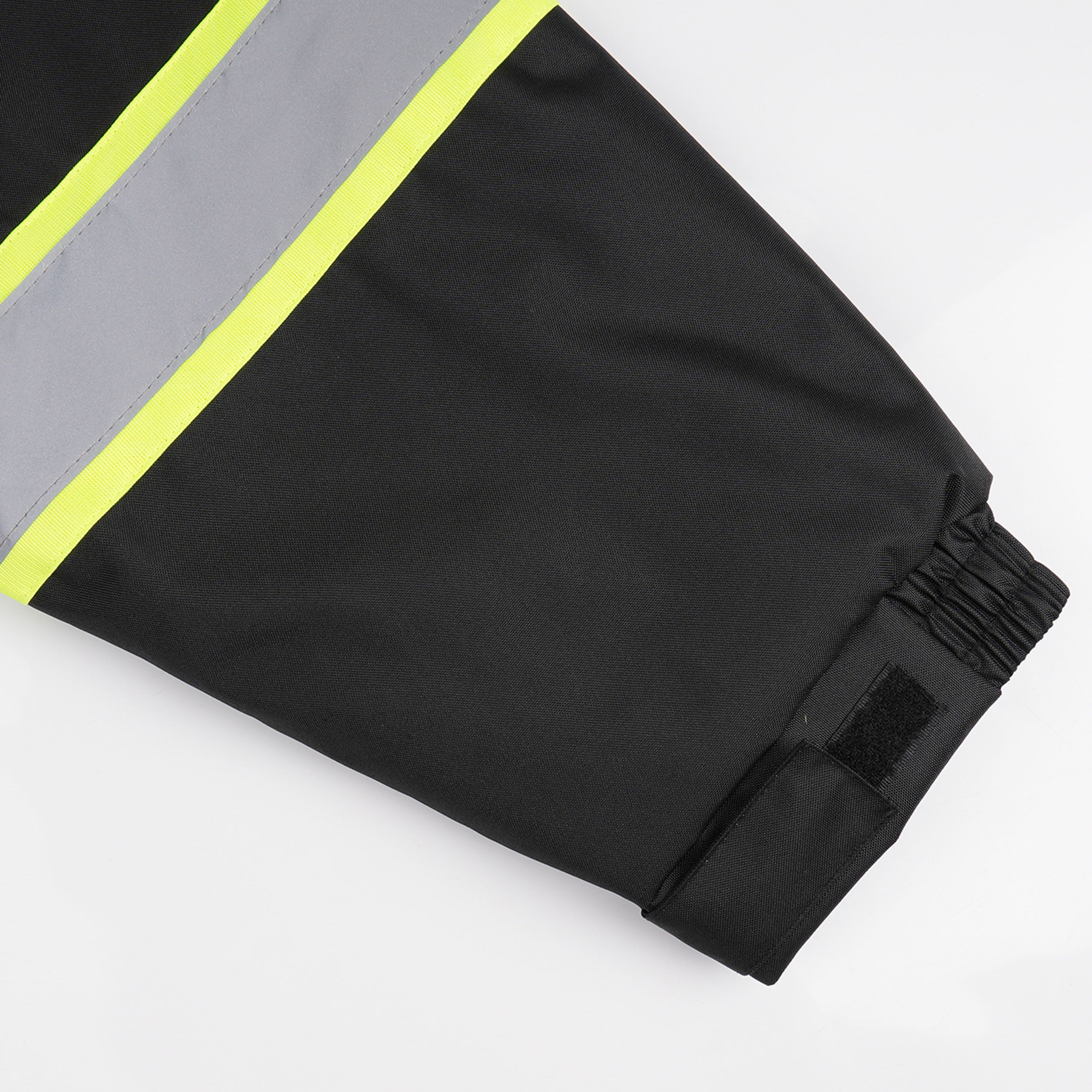 Zip-Up Jacket with Hood- Double Strip