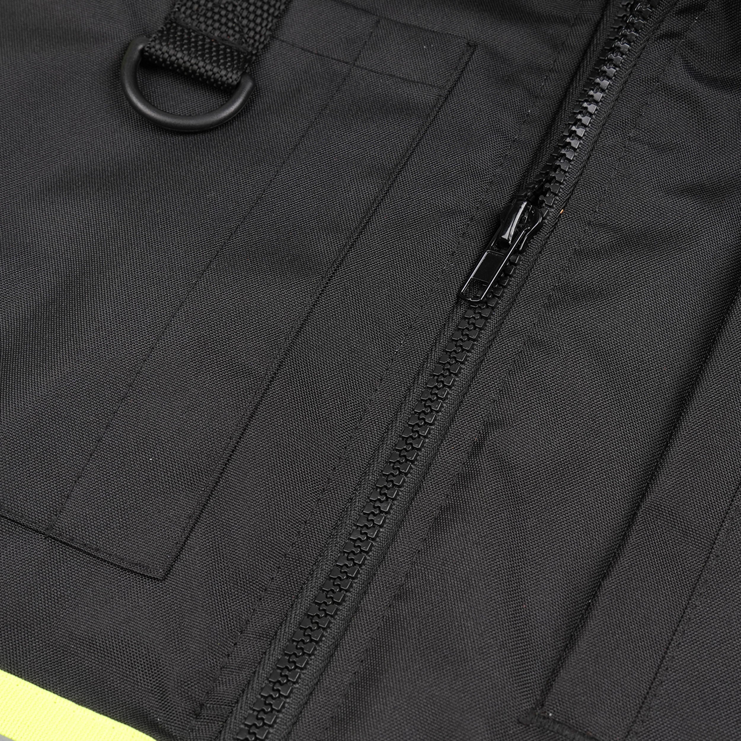 Zip-Up Jacket with Hood- Double Strip