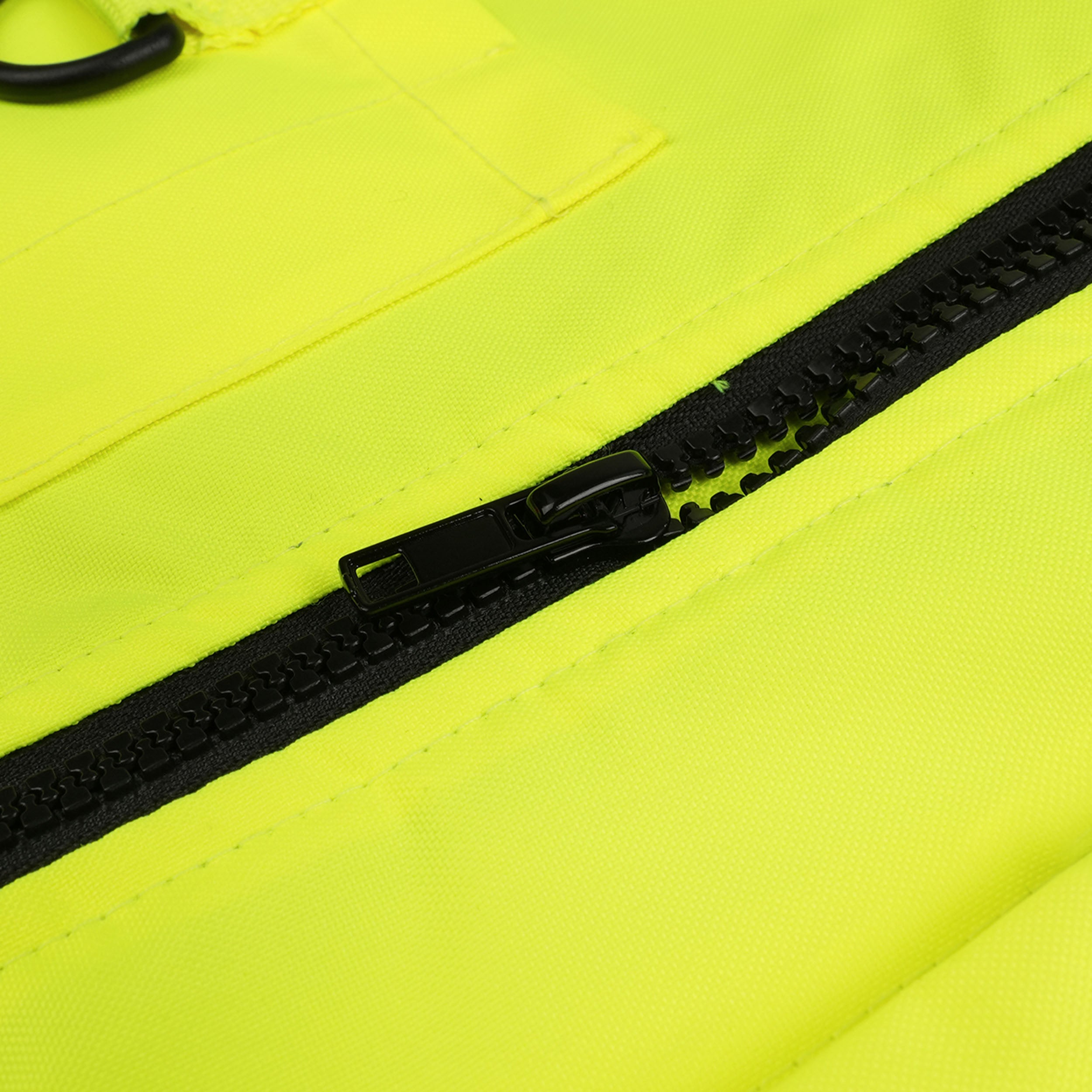 Zip-Up Jacket with Hood- Double Strip