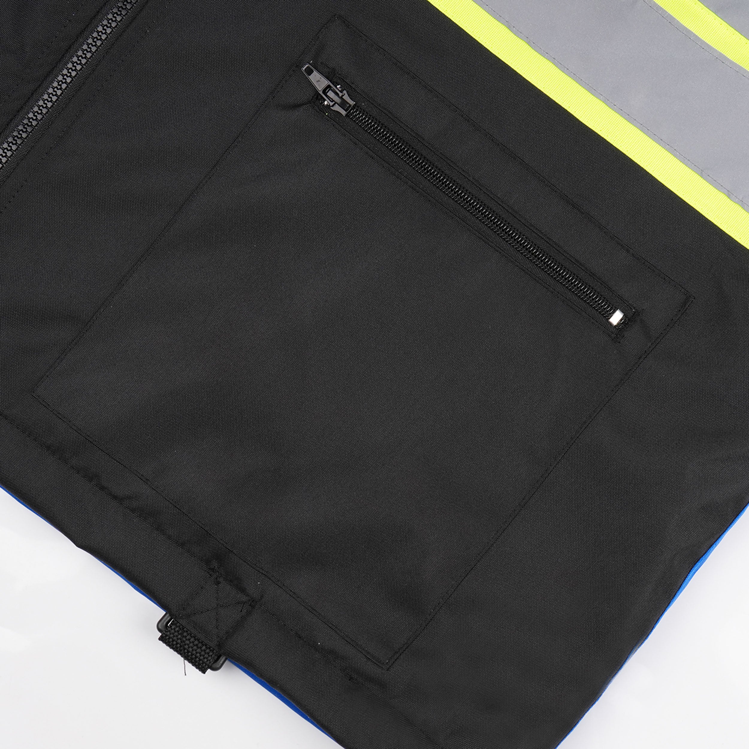 Zip-Up Jacket with Hood- Double Strip