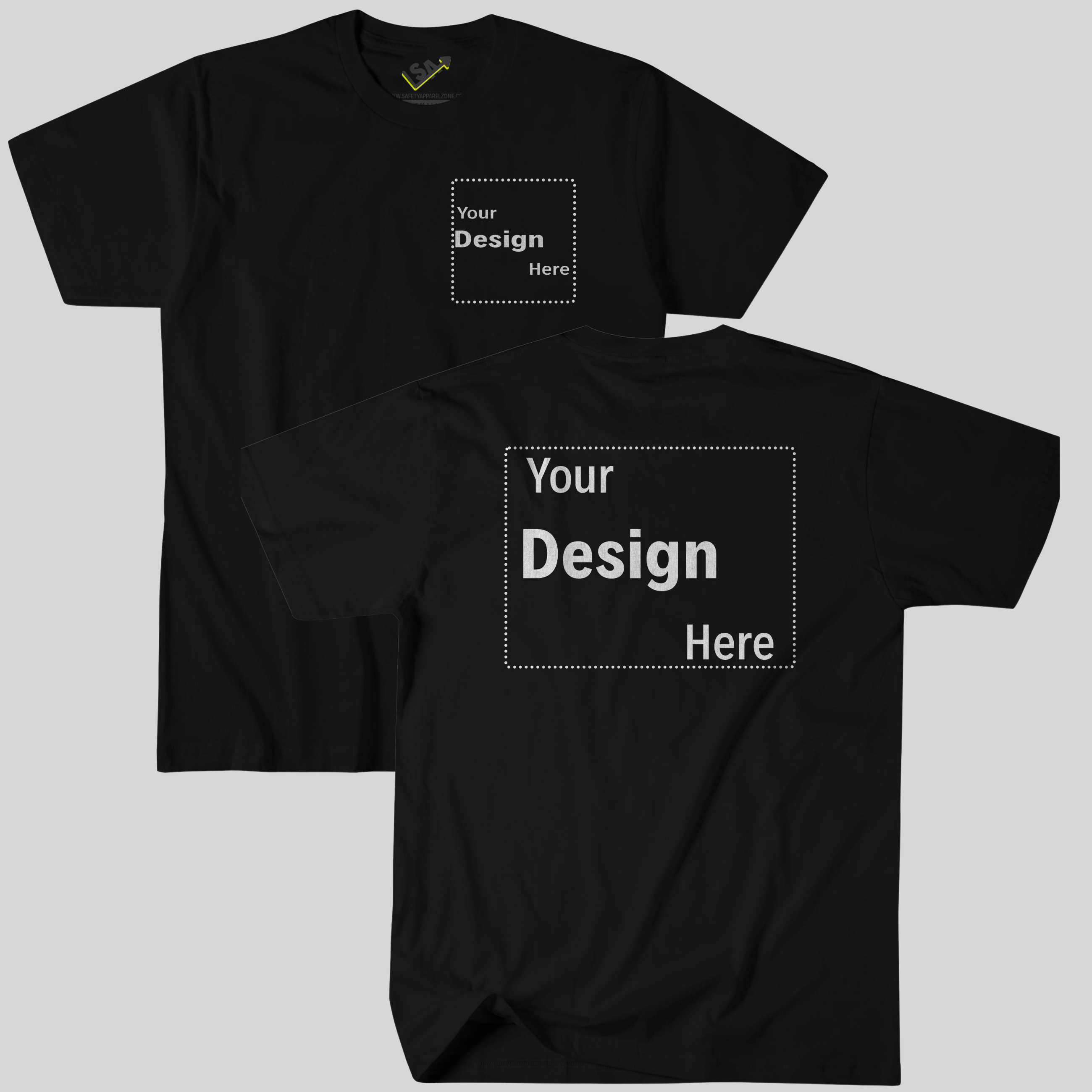 CUSTOMIZE Logo Short Sleeve T-Shirt |LCP-BK