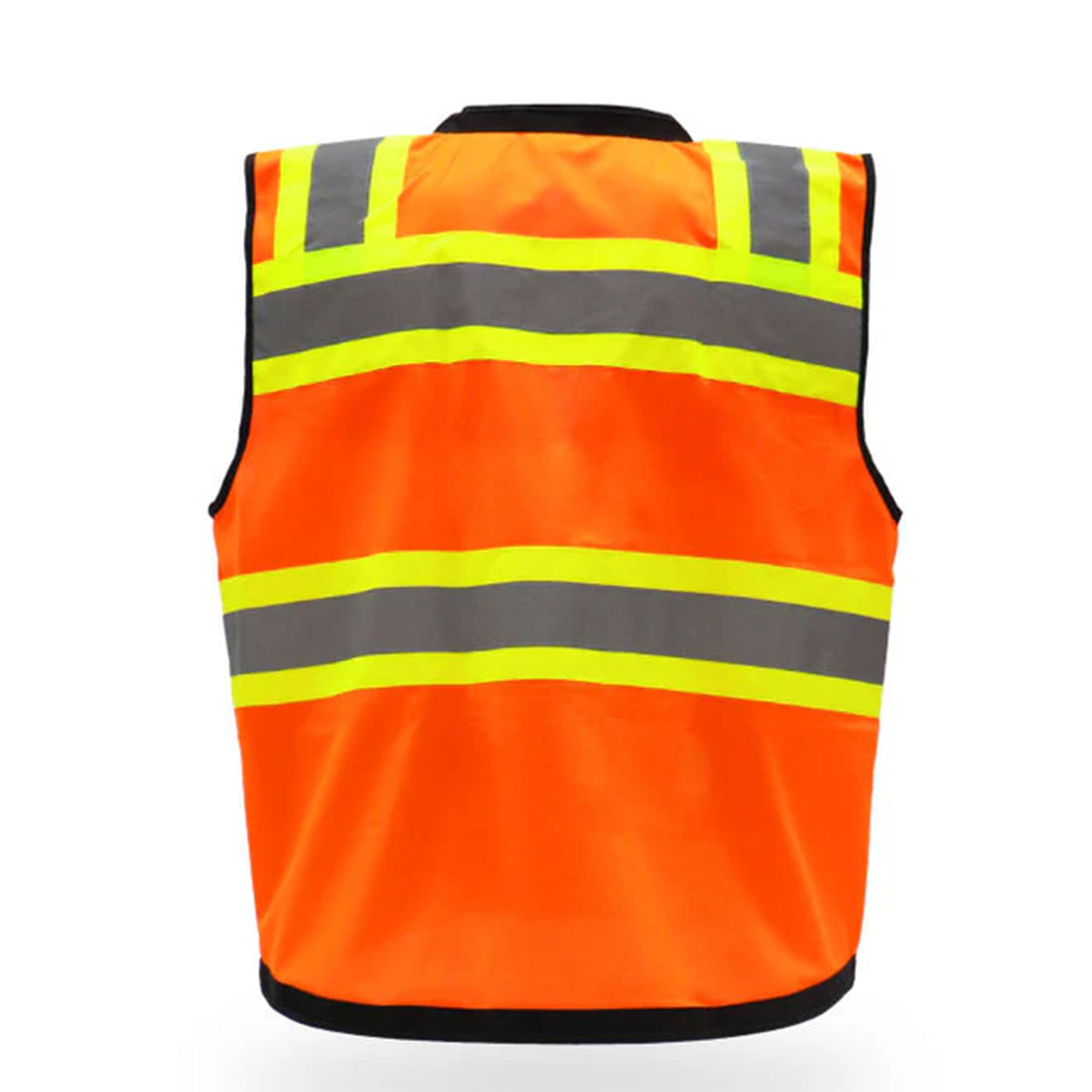 High Visibility Safety Vest – Reflective Work Vest with Four Pockets for Convenience