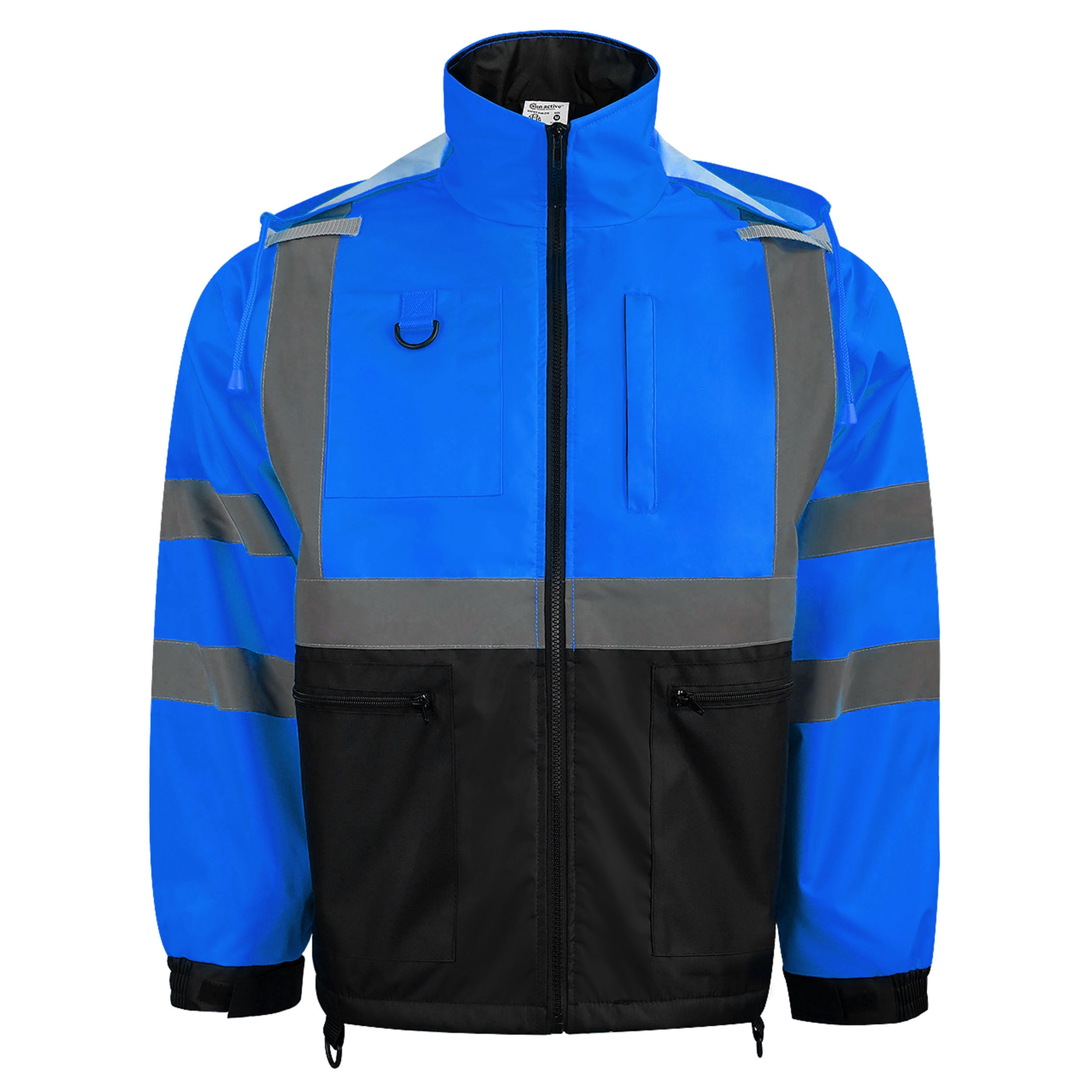 Zip-Up Jacket with Hood