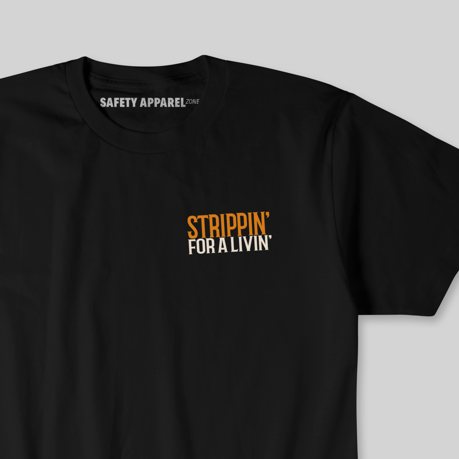 Strippin’ for a Livin’ – Skeleton Electrician Shirt
