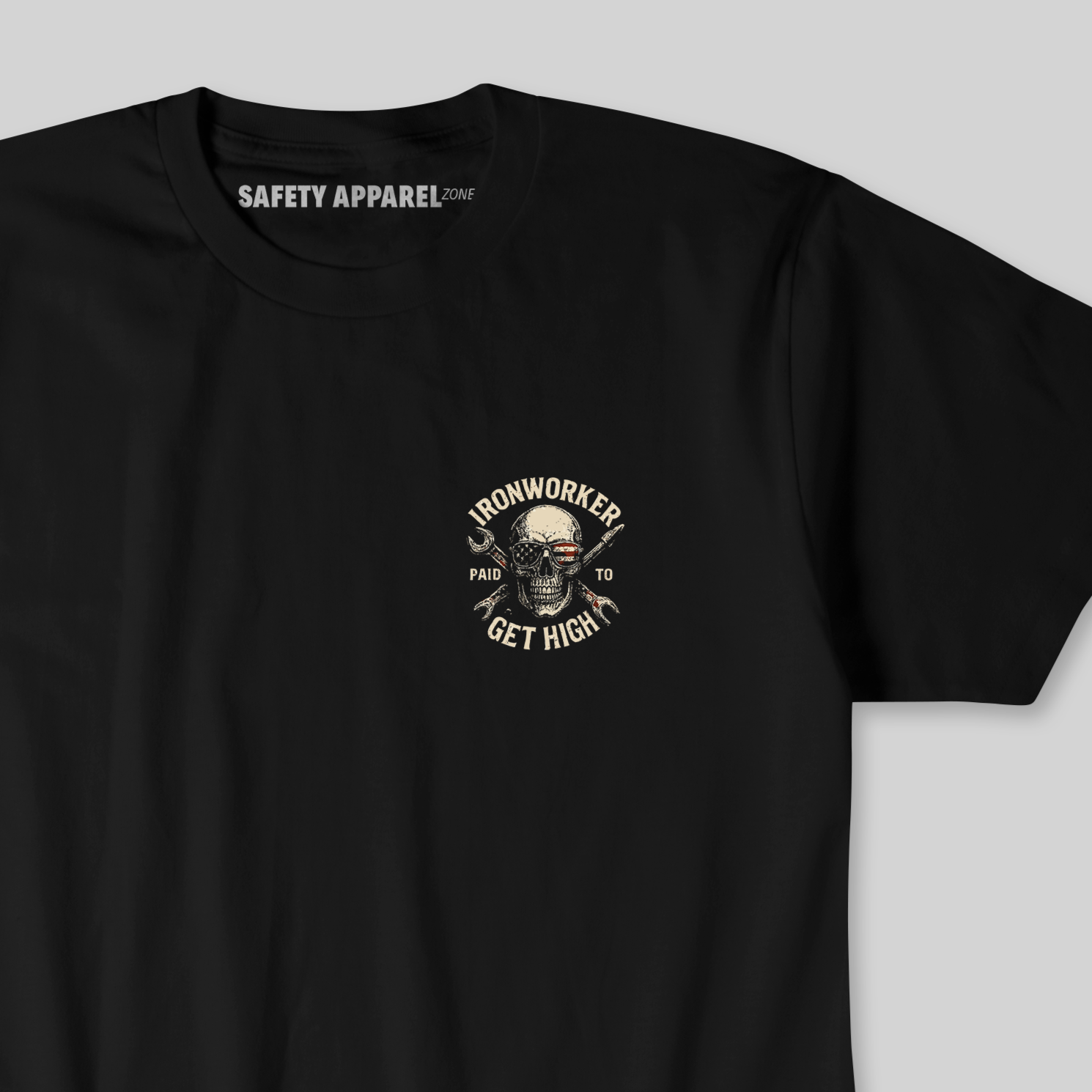 Iron Worker Shirt – Paid to Get High Tee