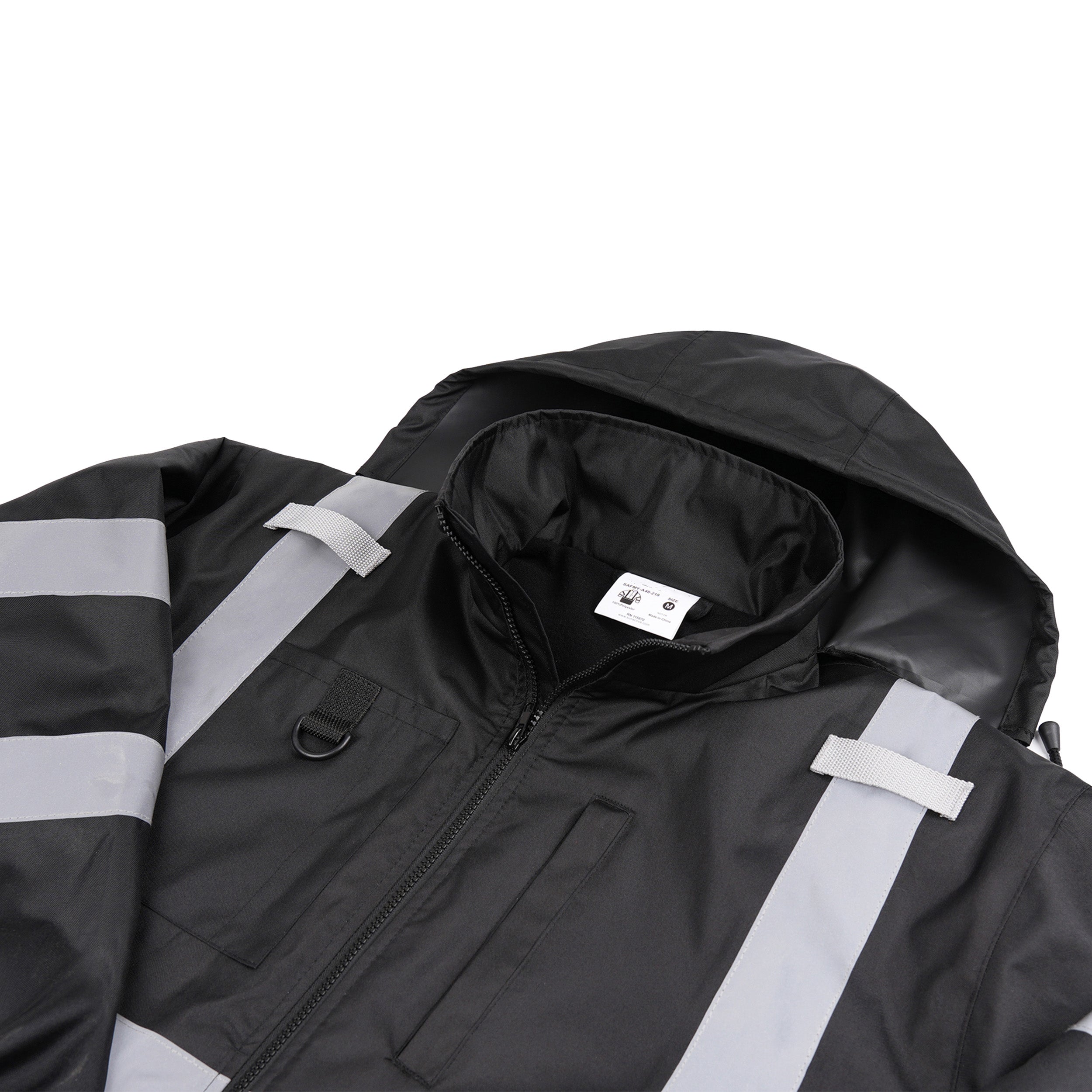 Zip-Up Jacket with Hood