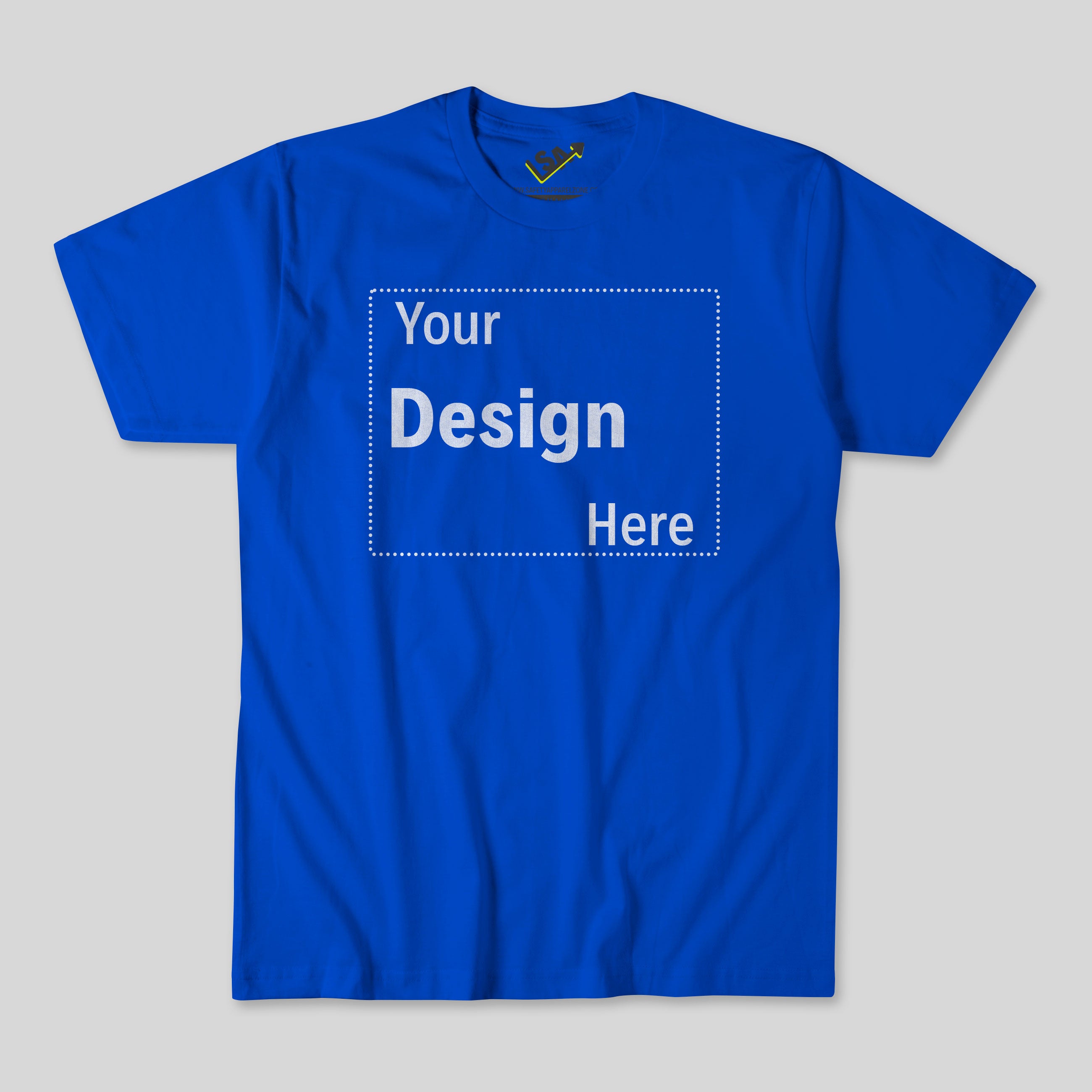 Custom Logo Short Sleeve T-Shirt | Front F2