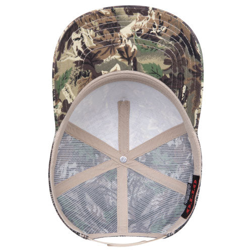 OTTO CAP® 5 Panel Mid Profile Mesh Back Trucker Hat | Style 47-049
