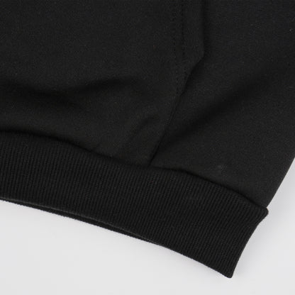 Color Block Pullover Hoodie with Reflective Stripes