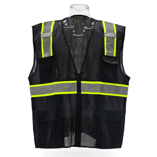 Multi-Pocket Safety Vest – Durable and Reflective with 4 Pockets