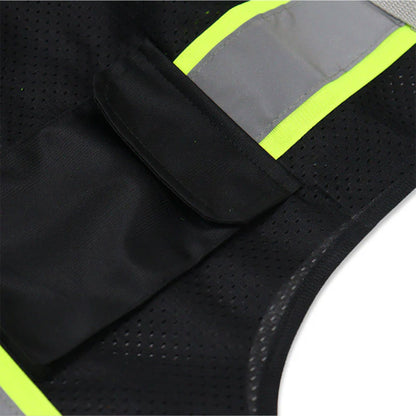 Multi-Pocket Safety Vest – Durable and Reflective with 4 Pockets