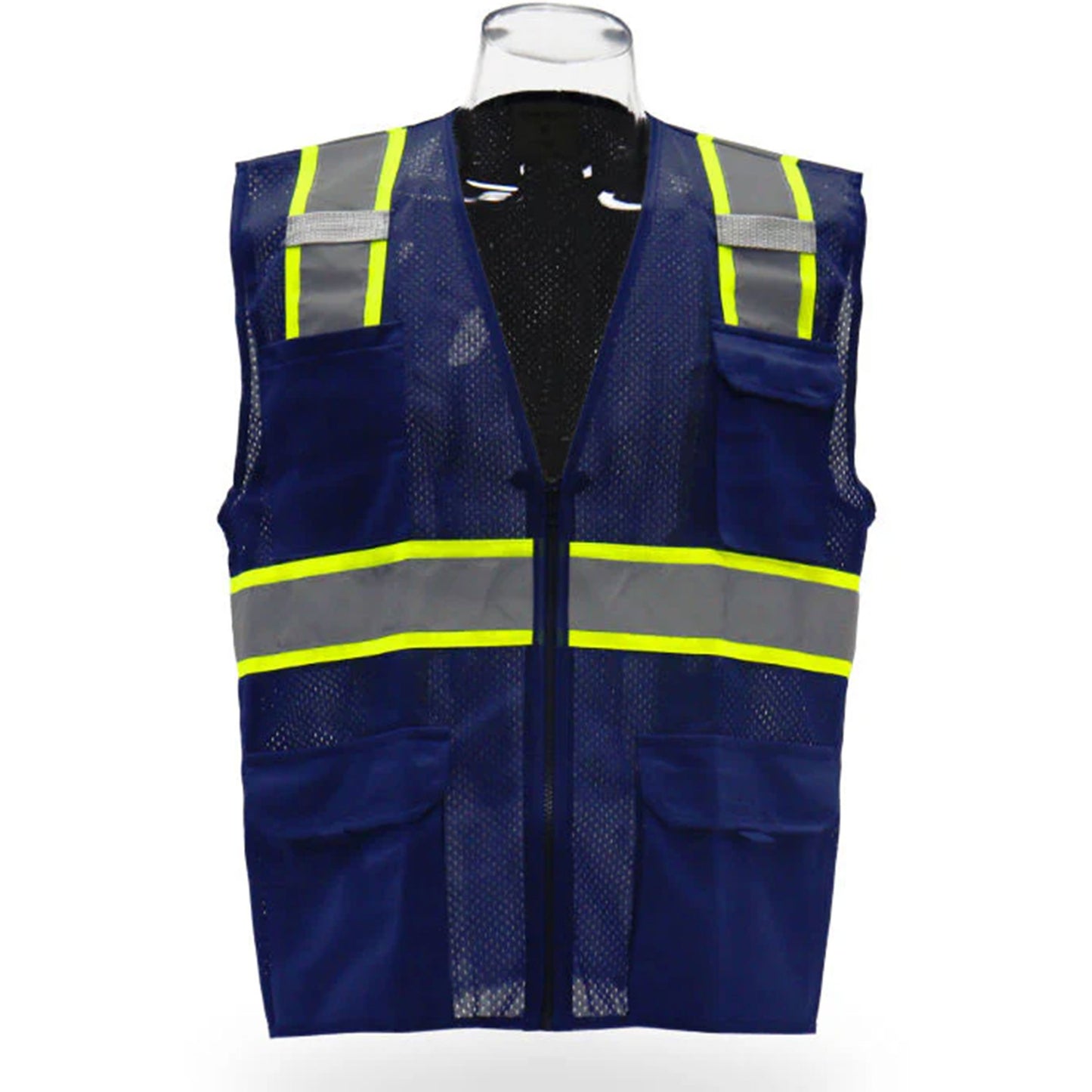 Multi-Pocket Safety Vest – Durable and Reflective with 4 Pockets