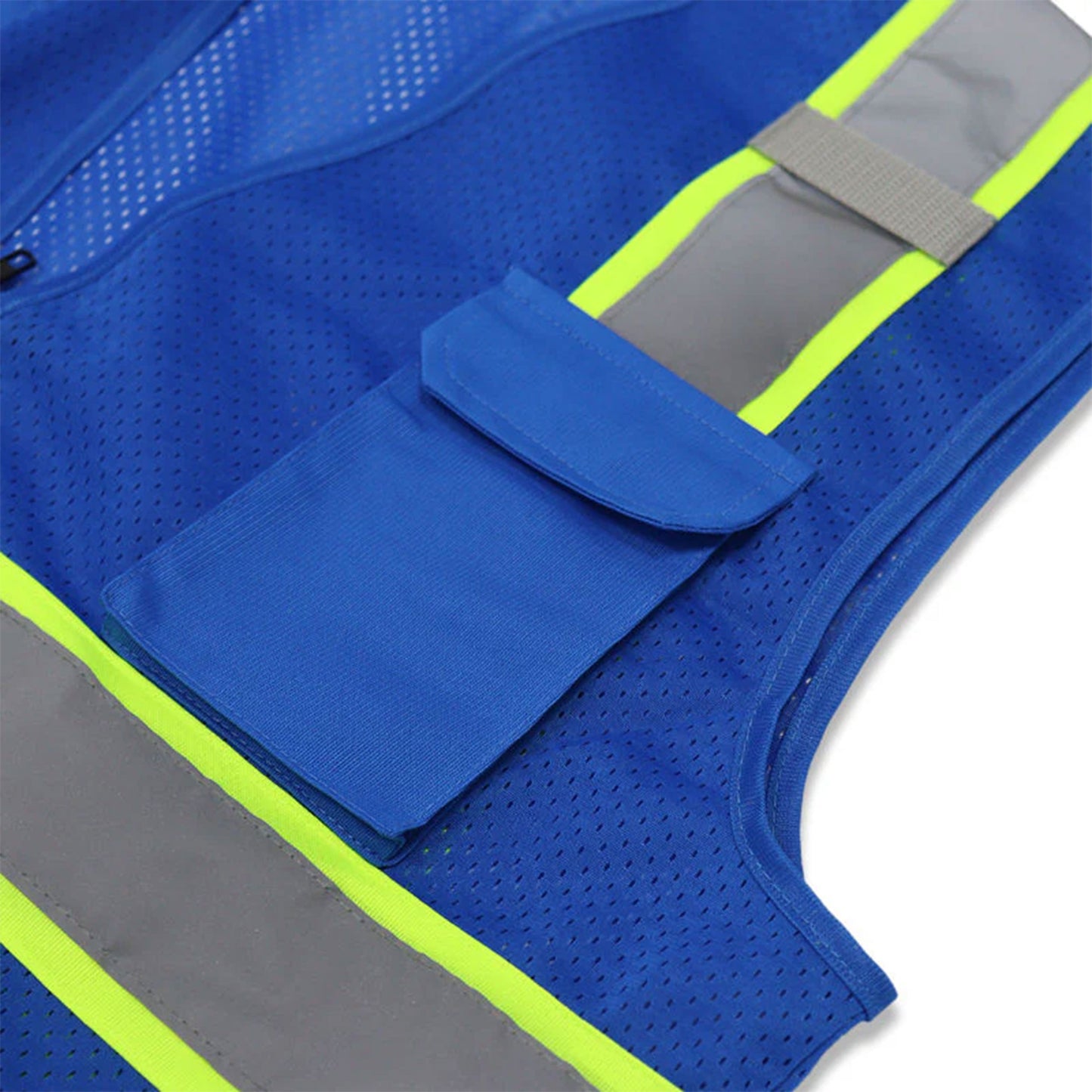 Multi-Pocket High Visibility Safety Vest – Durable and Reflective with 4 Pockets