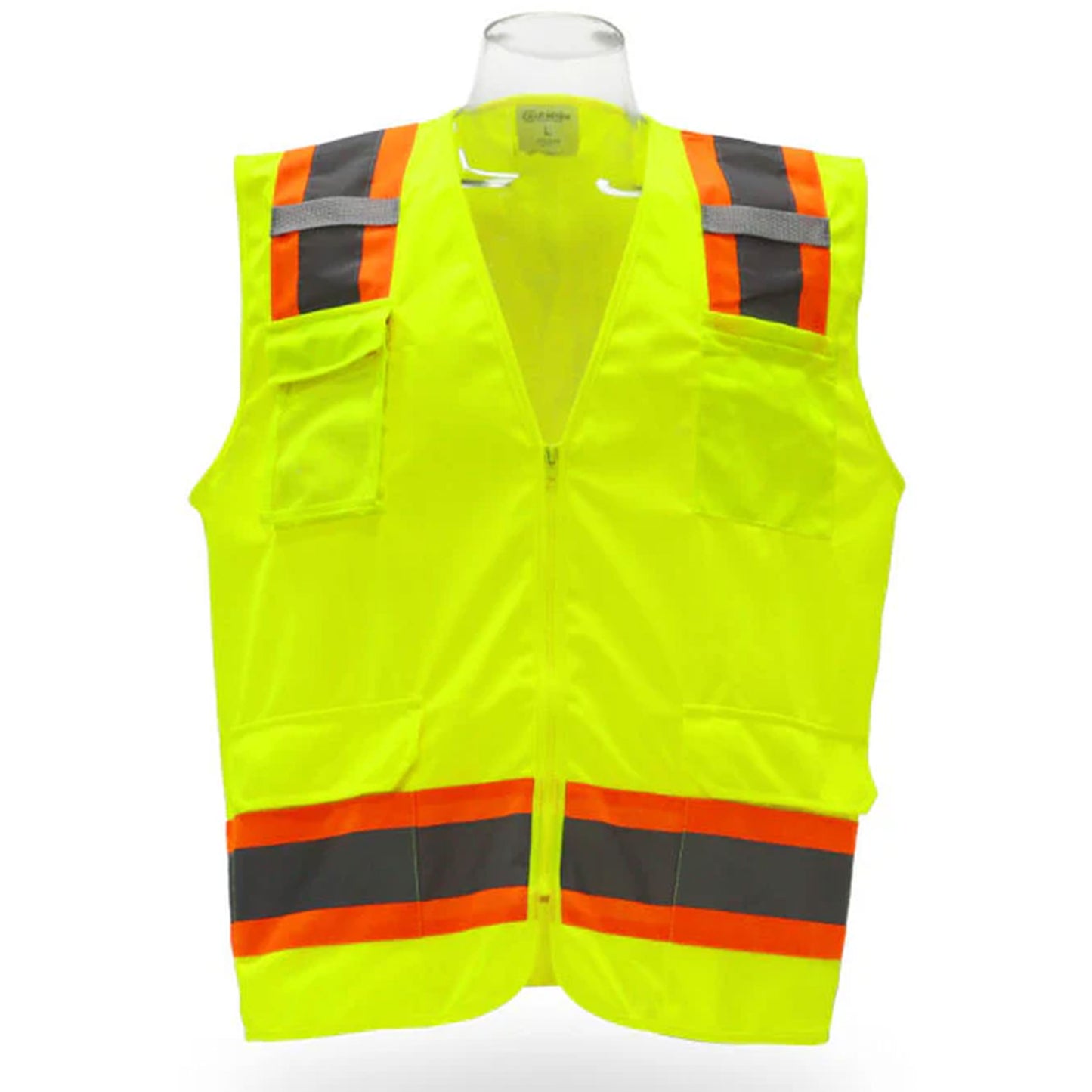 High Visibility Safety Vest with Multiple Pockets for Added Convenience