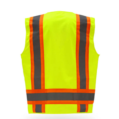 High Visibility Safety Vest with Multiple Pockets for Added Convenience