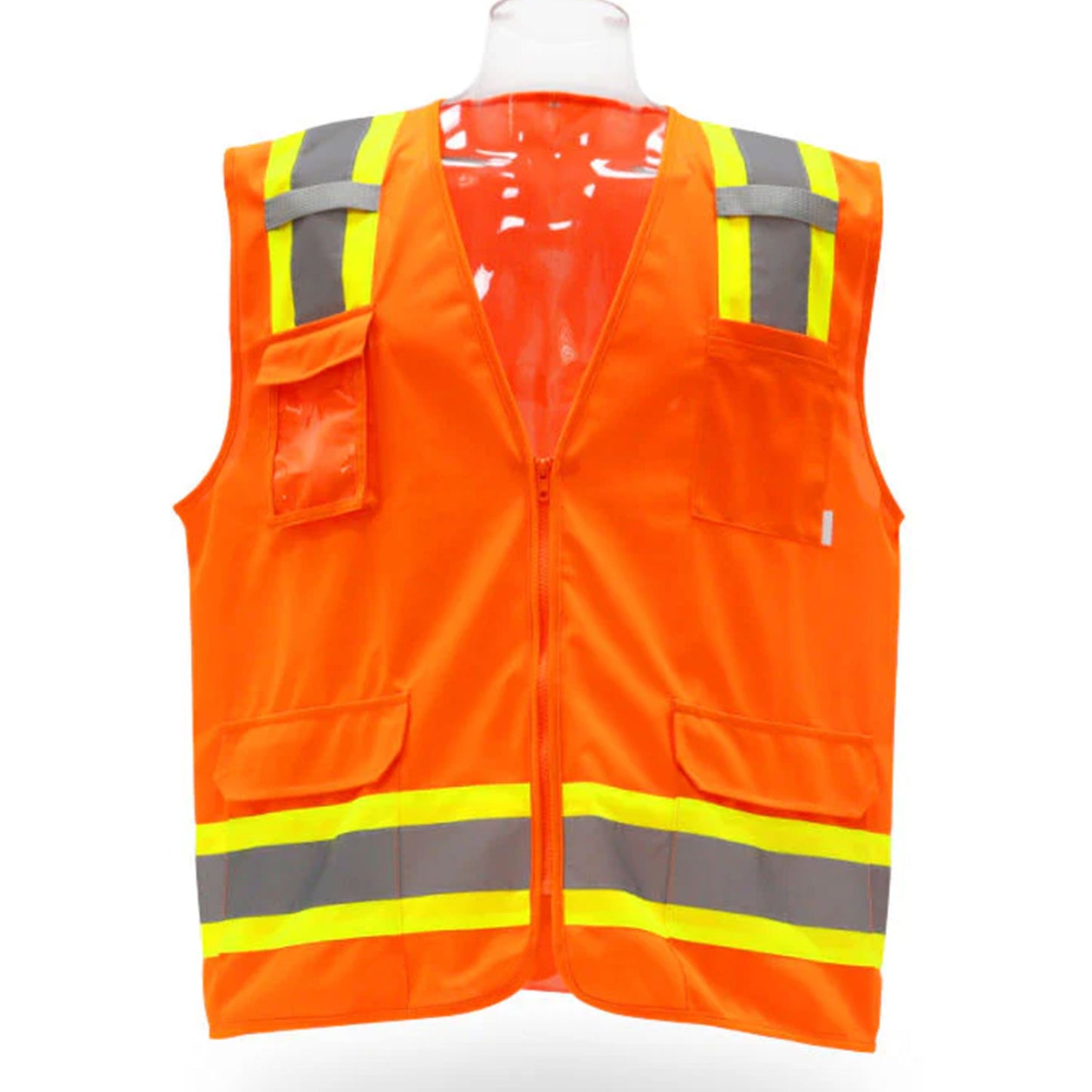 High Visibility Safety Vest with Multiple Pockets for Added Convenience