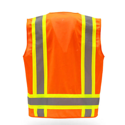 High Visibility Safety Vest with Multiple Pockets for Added Convenience