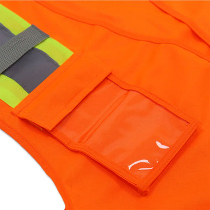 High Visibility Safety Vest with Multiple Pockets for Added Convenience