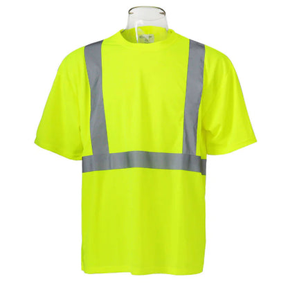 Short Sleeve High Visibility Safety T-Shirt – Unisex Reflective Workwear