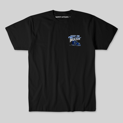 Keep on Truckin' Classic Truck Driver Tee