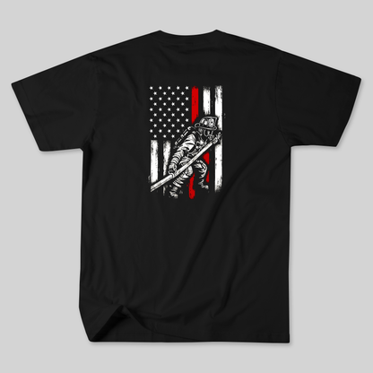 USA Firefighter  Tee