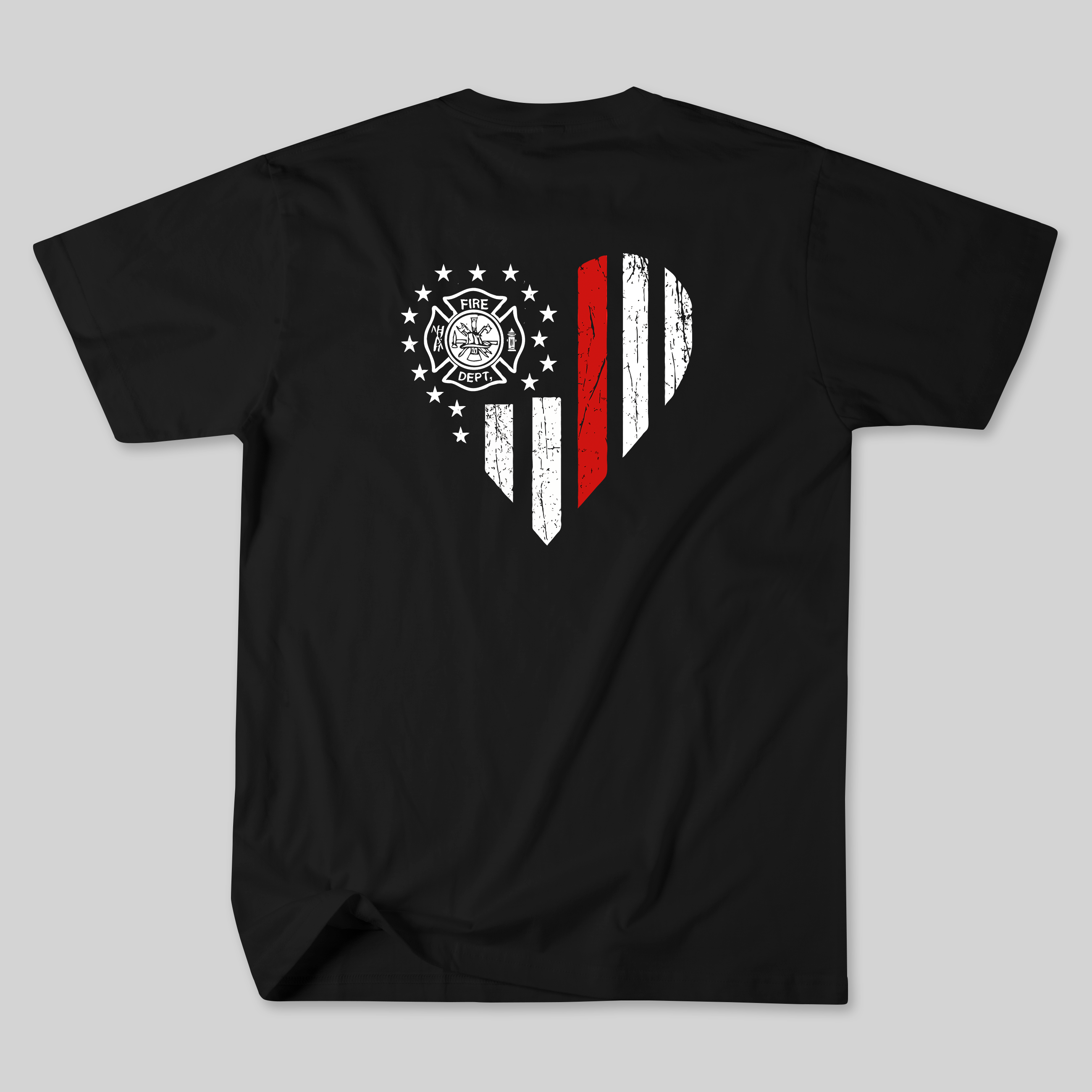 Fire Department Heart Tee