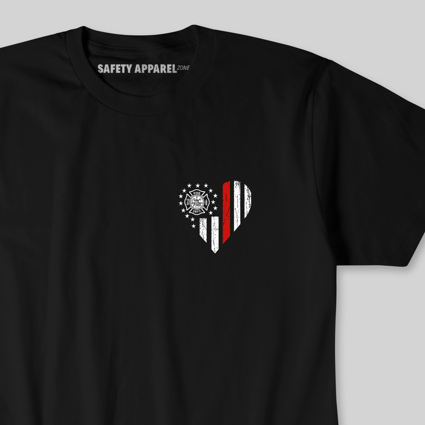 Fire Department Heart Tee
