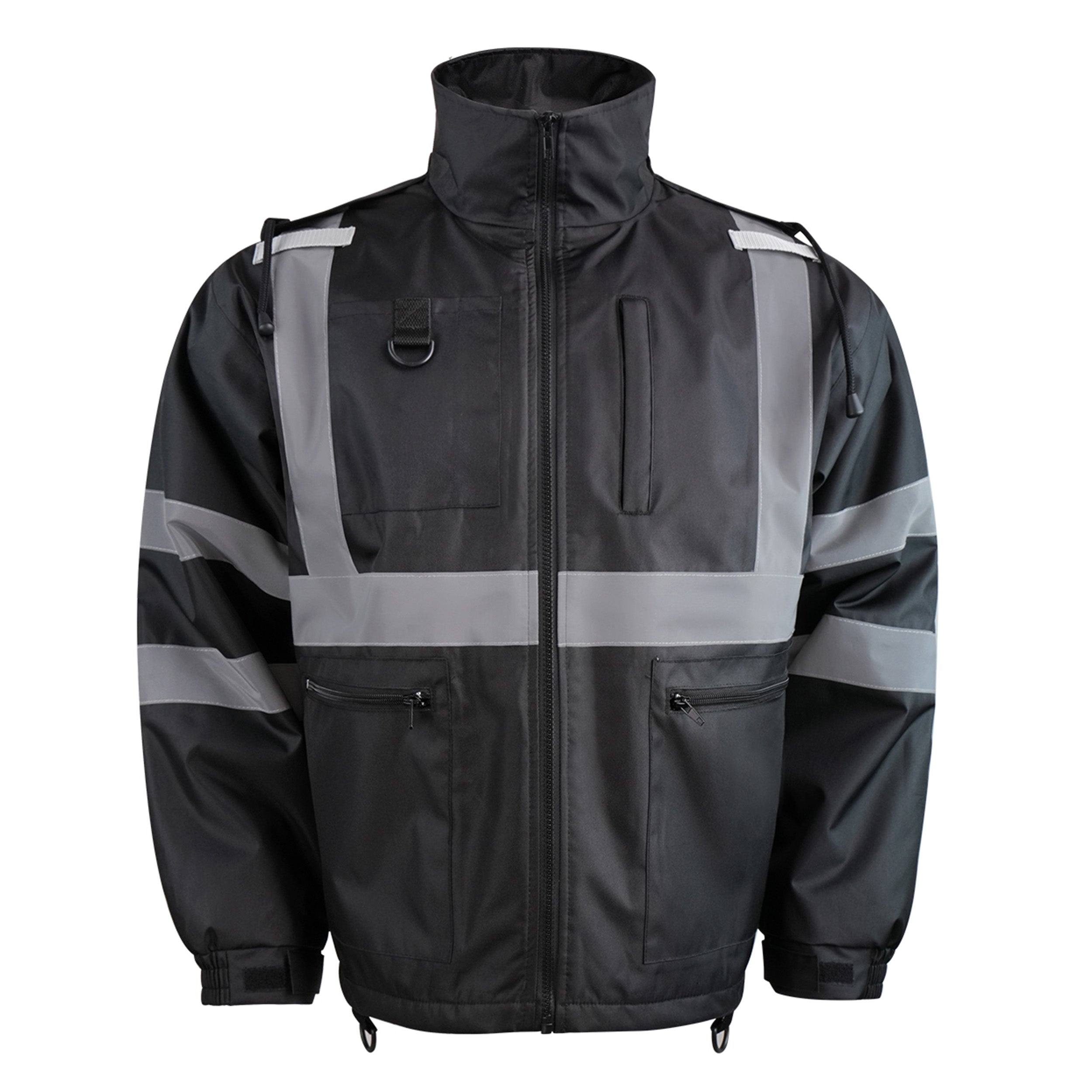 Zip-Up Jacket with Hood