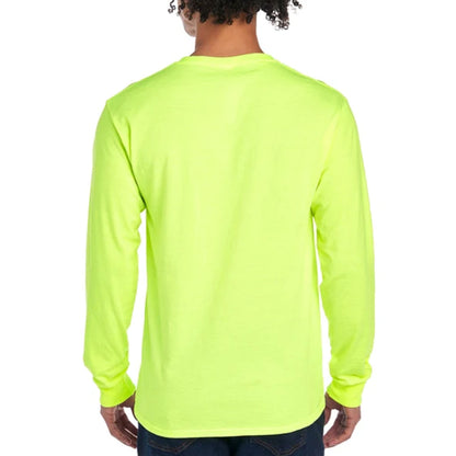 Fruit of the Loom® Long Sleeve T-Shirt - HD Cotton™ | Safety Colors