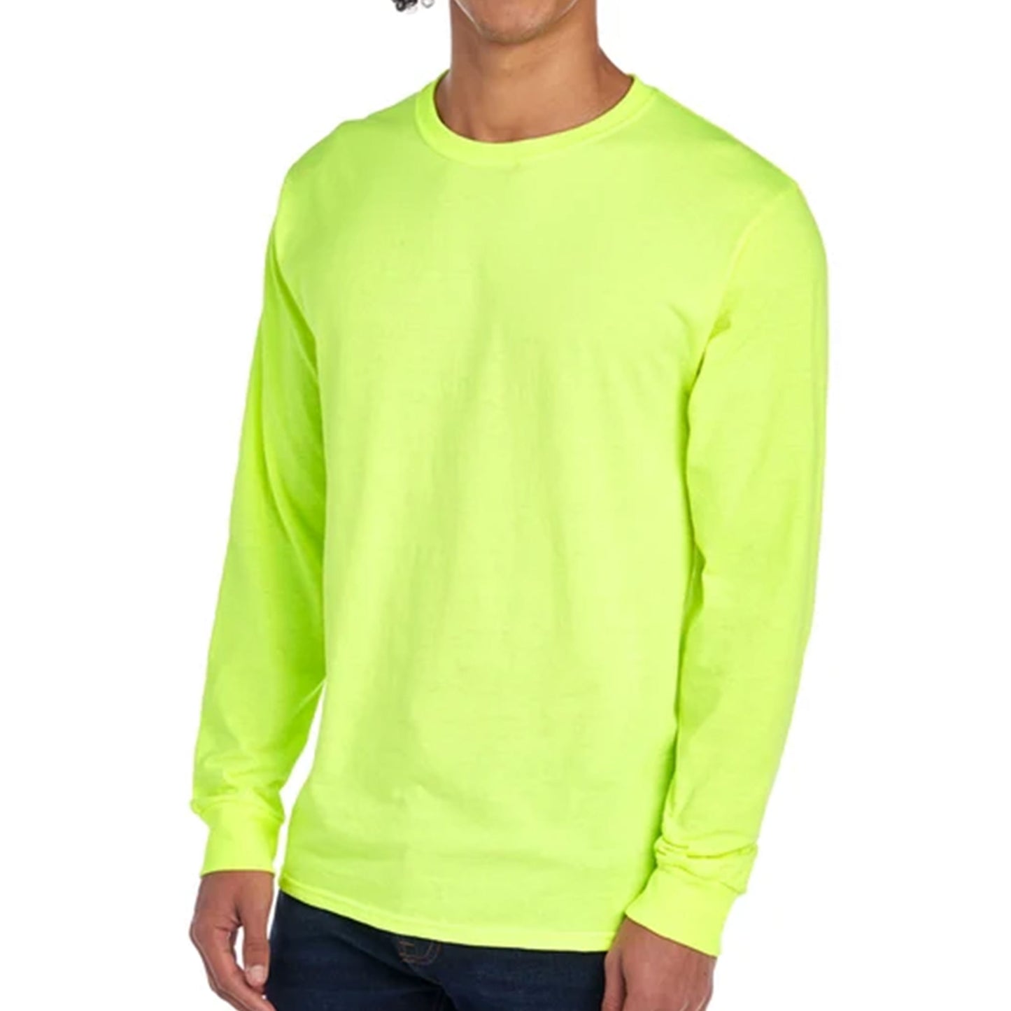 Fruit of the Loom® Long Sleeve T-Shirt - HD Cotton™ | Safety Colors