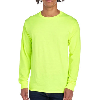 Fruit of the Loom® Long Sleeve T-Shirt - HD Cotton™ | Safety Colors