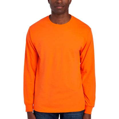 Fruit of the Loom® Long Sleeve T-Shirt - HD Cotton™ | Safety Colors