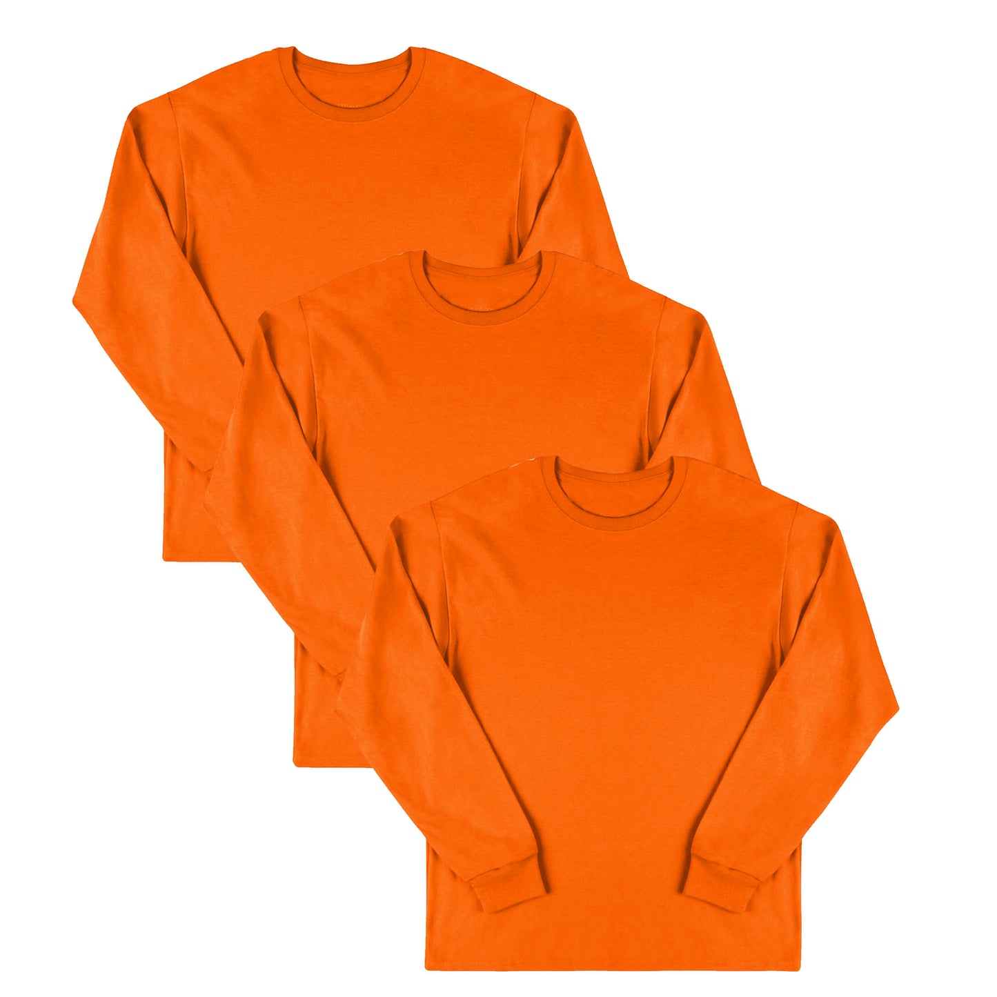 Fruit of the Loom® Long Sleeve T-Shirt - HD Cotton™ | Safety Colors